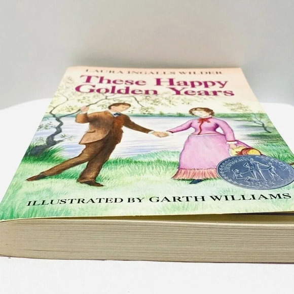 THESE HAPPY GOLDEN YEARS Book By Laura Ingalls Wilder Paperback - Picture 6 of 10